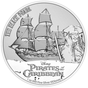 Niue: Disney Piraci z Karaibów - Czarna Perła 1 uncja Srebra 2021