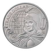 St Helena Modern British Trade Dollar 1 uncja Srebra 2022
