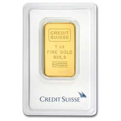 Sztabka Credit Suisse 1 uncja Złota LBMA