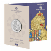 The Royal Tudor Beasts: Lion of England Miedzionikiel 2022 