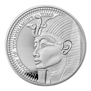 Tutankhamun Discovery 100. rocznica £5 Srebro 2022 Proof Piedfort Coin