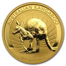 Australijski Kangur 1 uncja Złota Różne roczniki