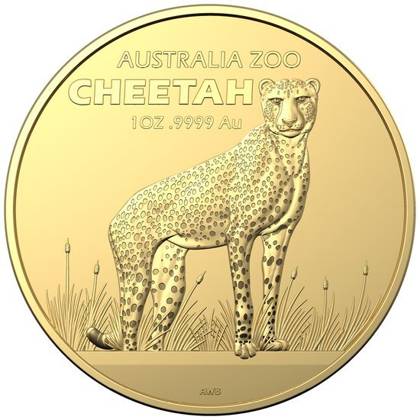Australijskie Zoo: Gepard 1 uncja Złoto 2021