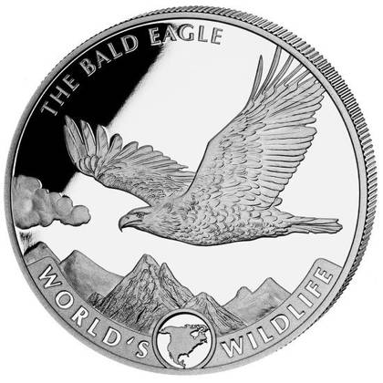 Bielik Amerykański (The Bald Eagle) 1 uncja Srebra 2021