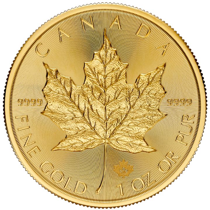 Kanadyjski Liść Klonowy 1 uncja Złota 2024