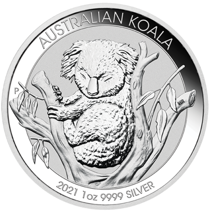 Koala 1 uncja Srebra 2021