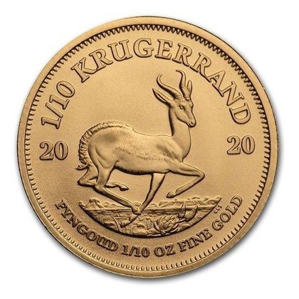 Krugerrand 1/10 uncji Złota 2020 Proof