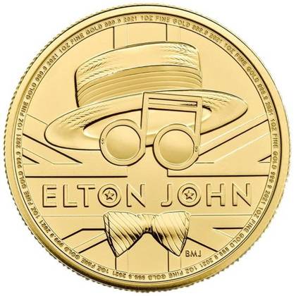 Legendy Muzyki: Elton John 1 uncja Złota 2021