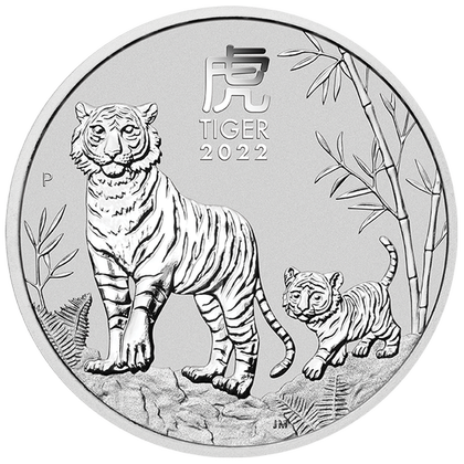 Lunar III: Rok Tygrysa 1000 gramów Srebra 2022