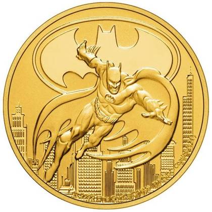 Niue: DC Comics - Batman 1 uncja Złota 2021