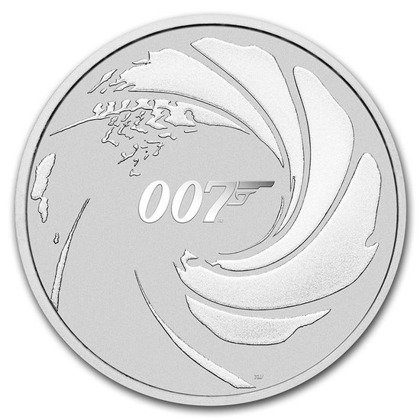 Tuvalu: James Bond 007 1 uncja Srebra 2020