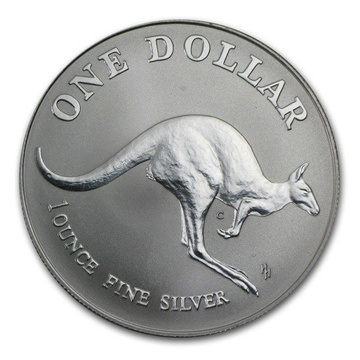 Australijski Kangur 1 Uncja Srebra 1993