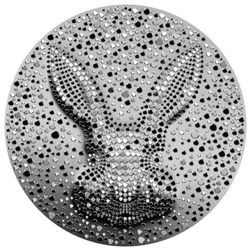 Niue: The Black Water Rabbit $5 Srebro 2023 Prooflike