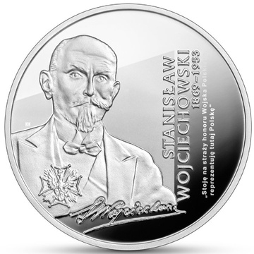Stanisław Wojciechowski 10 lei Argint 2023 Proof