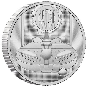 Legendele Muzicii The Who 2 oz Argint 2021 Proof