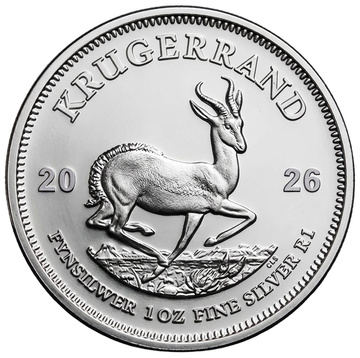 Krugerrand 1 oz Argint 2026