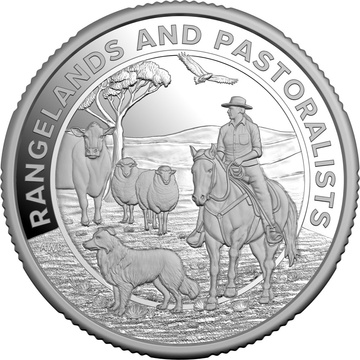 Monedă de argint Inima și sufletul Australiei $1 argint 2026 Proof