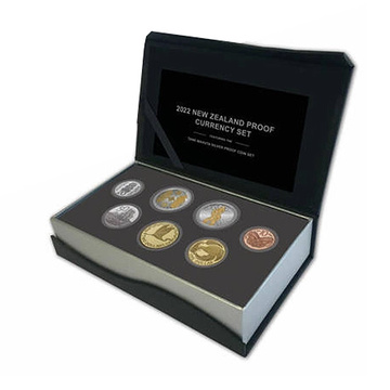 Set New Zealand Proof Currency 2022 Proof
