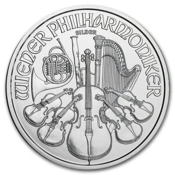 Vienna Philharmonic 1 oz Silver Various Years