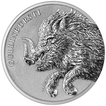 Germania Beasts - Gullinbursti 1 oz Silver 2025