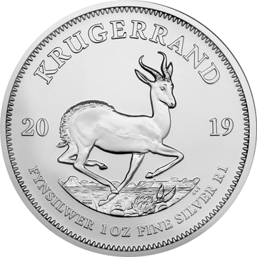 Krugerrand 1 Uncja Srebra Różne Roczniki