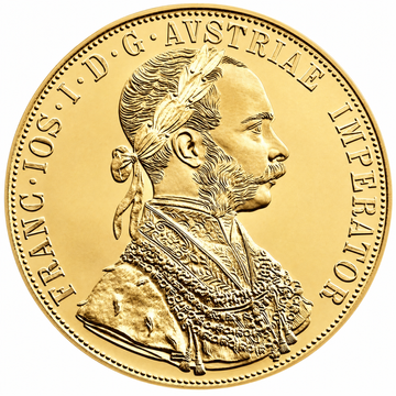 4 Ducați Austrieci 1915 Cvorak (Brand New)