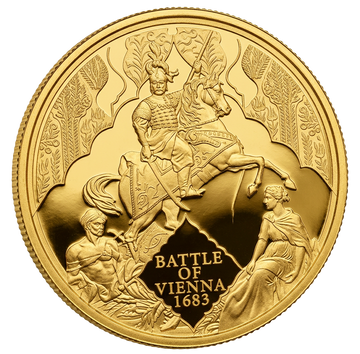 Set de monede din aur Bătălia de la Viena 41,98 g aur 2023 Proof
