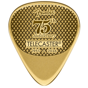 PAMP: Fender Telecaster 75th Anniversary Pick 5 gramów Złota 2026 Prooflike