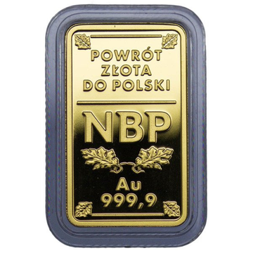 Poland Return of Gold to Poland 100 zł Gold 2019 Proof