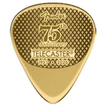 PAMP: Fender Telecaster 75th Anniversary Pick 5 gramów Złota 2026 Prooflike