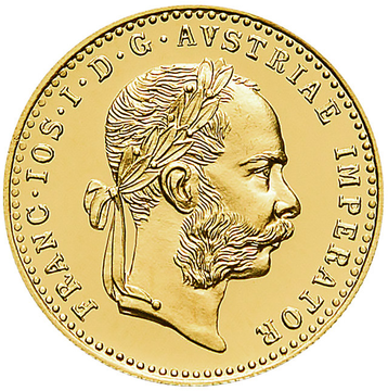 Ducat austriac de aur 1915 restrike