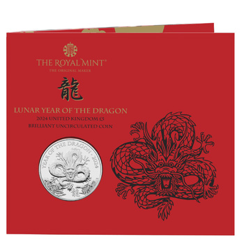 Royal Mint Lunar Anul Dragonului Cupronichel 2024