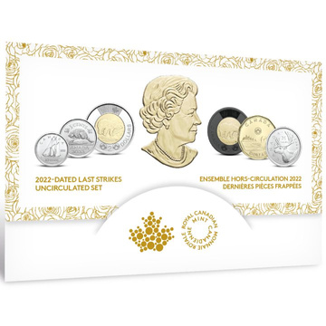 Set Canada Last Strikes 6 monede 2022