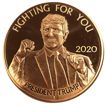 Trump Fighting for You 1 uncja Miedzi