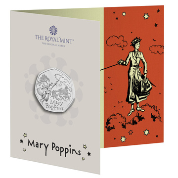 Mary Poppins 50 pence Cupronichel 2025
