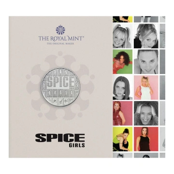 Monedă din cupronichel Spice Girls 5 lire 2026
