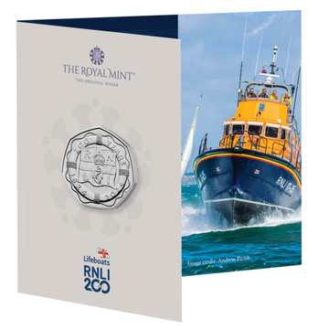 200 de ani ai RNLI 50p Cupronichel 2024