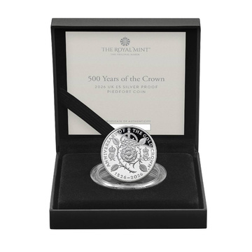 Monedă de Argint Years of the Crown £5 2026 Proof Piedfort