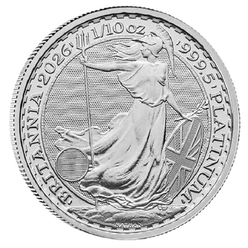 Britannia 1/10 oz Platinum 2026