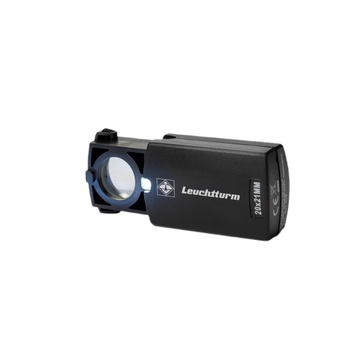 Leuchtturm - Lupă cu mărire 20x și lumină LED
