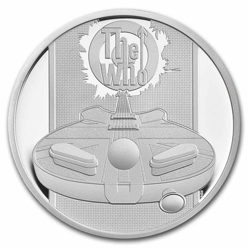 Legendele Muzicii The Who 1/2 oz Argint 2021 Proof