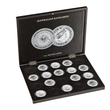 Leuchtturm - Casetă Australian Kangaroo 20 x 1 oz Argint