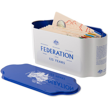 Set 7 Monede din Bronz-Aluminiu 125 Years of Federation 2026