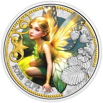Creaturi mitice Elf 3 euro cupronichel 2026