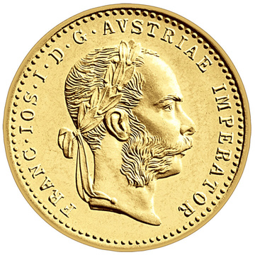 Ducat austriac de aur 1915 Rebatere nouă