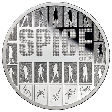 Monedă din Argint Spice Girls 2 oz 2026 Proof