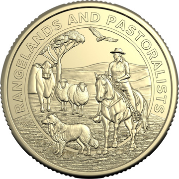 Monedă din bronz aluminiu Inima și sufletul Australiei $1 2026