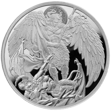 Monedă de argint Arhanghelul Mihail 1 uncie de argint 2026