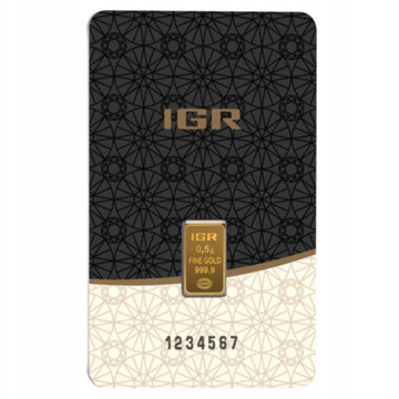 Sztabka Złota 0,5g IGR