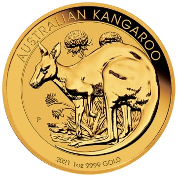 Australijski Kangur 1 uncja Złota 2021